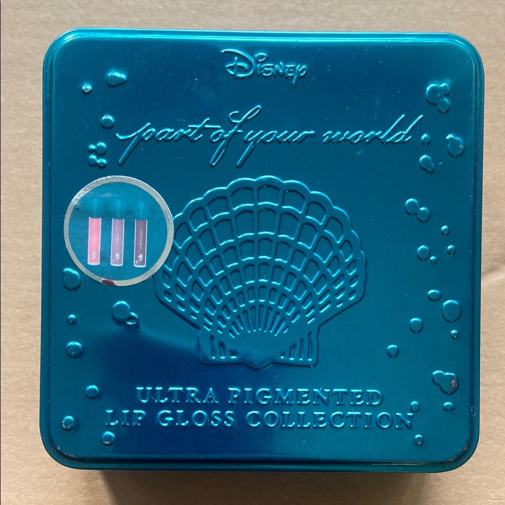 Disney Lip Gloss Collection Tin